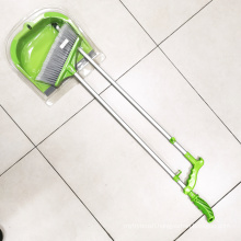 Household Aluminum Handle Broom Dustpan Set Dust Pan And Brush